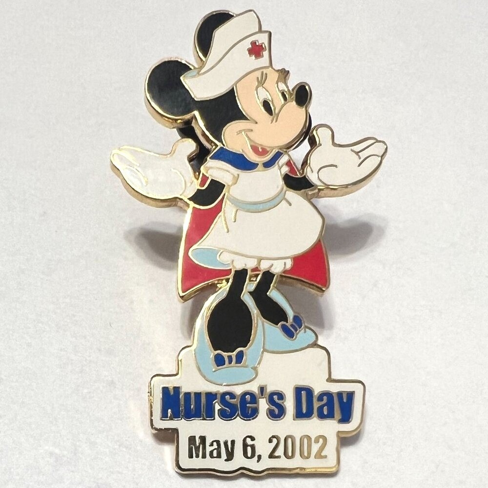 Vintage Authentic Disney Pin Nurses Day 2002 Nurse Minnie LE 2500 RN LVN Medical